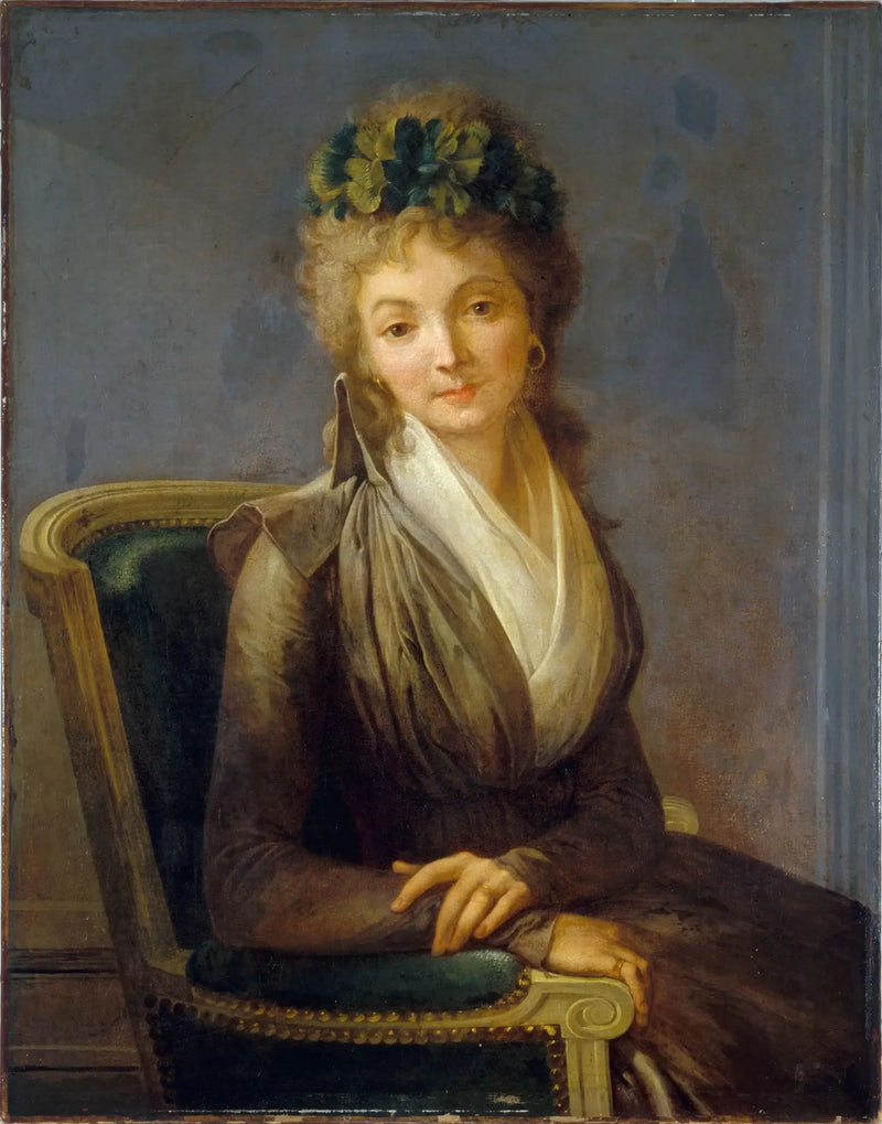 Föreställning av Lucile Desmoulins (1771-1794) - Louis-Léopold Boilly