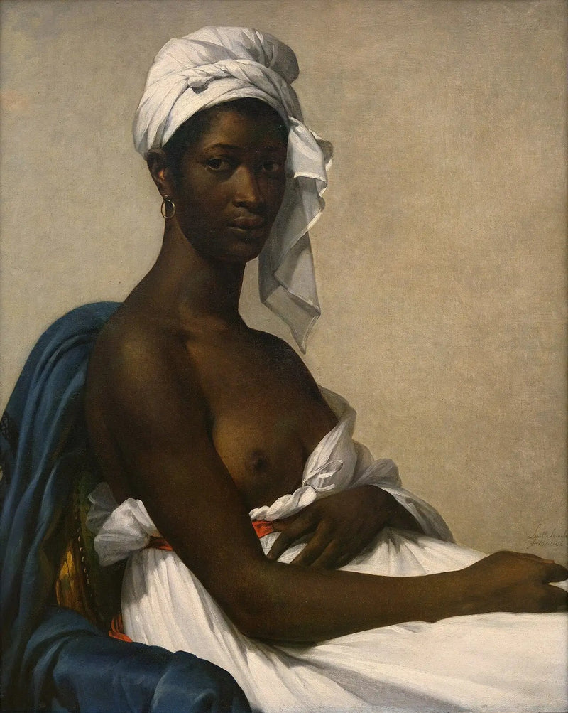 Föreställande porträtt av Madeleine - Marie-Guillemine Benoist