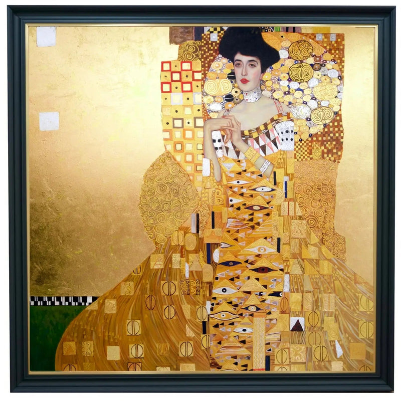 Porträtt Återimaginerat av Adele Bloch-Bauer av Master Apollon | 200 x 200 cm