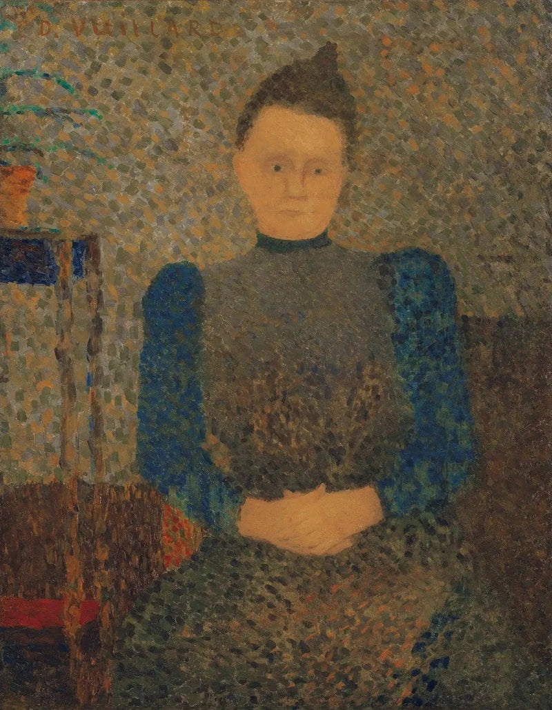 Schematisk porträtt av Marie Vuillard - Édouard Vuillard