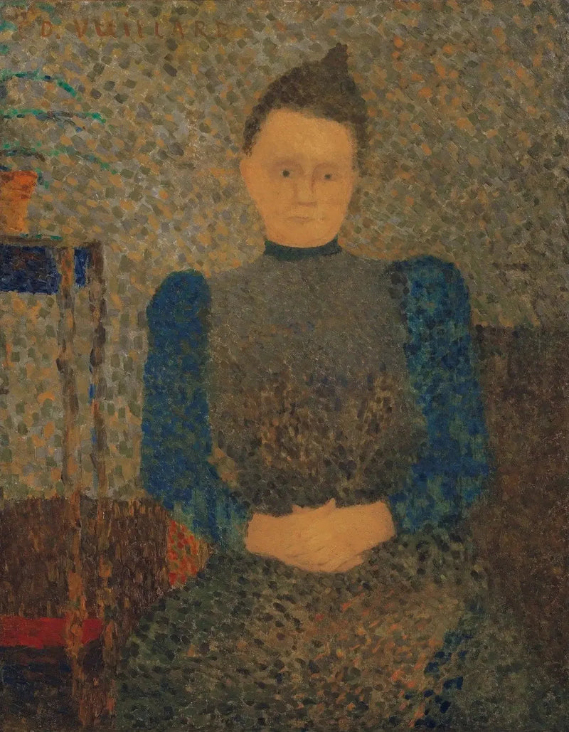 Schematisk porträtt av Marie Vuillard - Édouard Vuillard