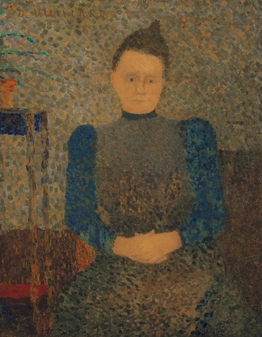 Schematisk porträtt av Marie Vuillard - Édouard Vuillard