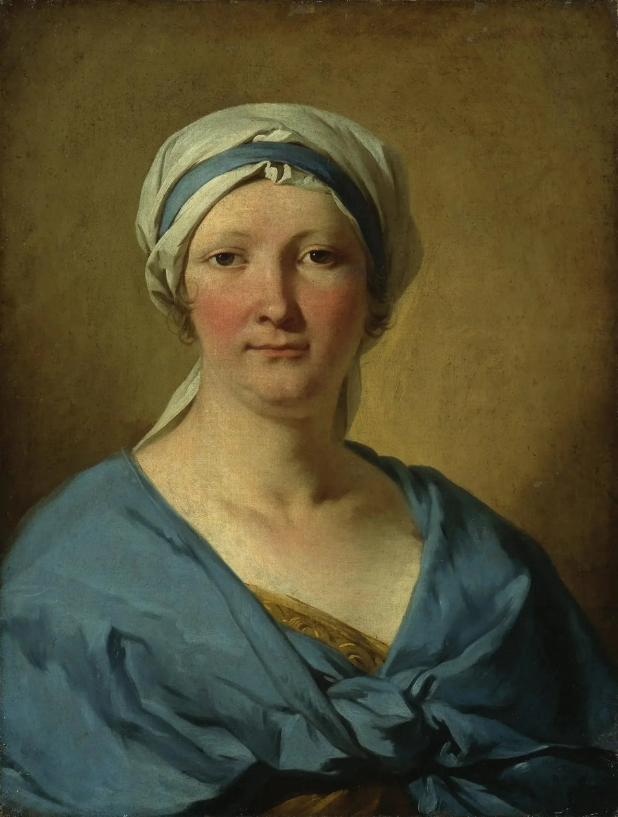 Antaget porträtt av Madame Subleyras - Pierre Subleyras