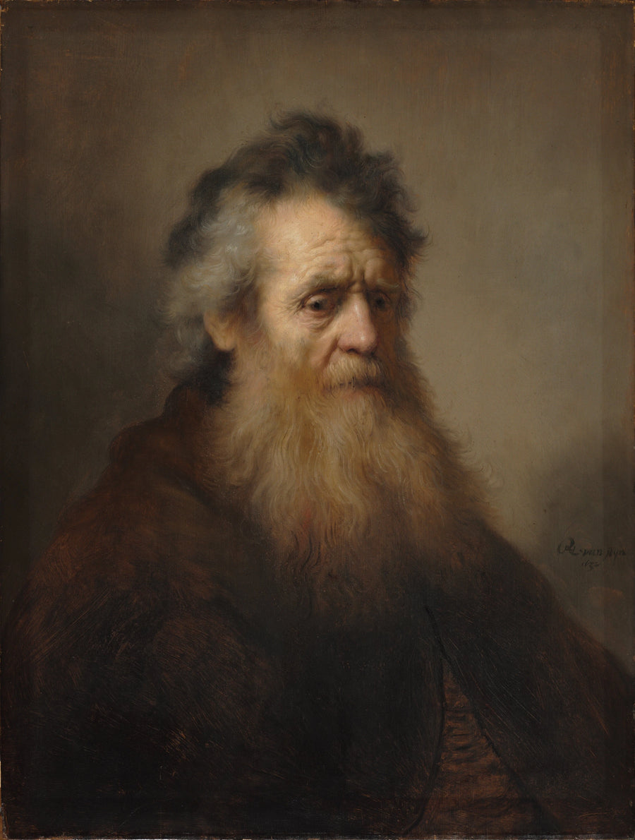 Porträtt av en gammal man - Rembrandt