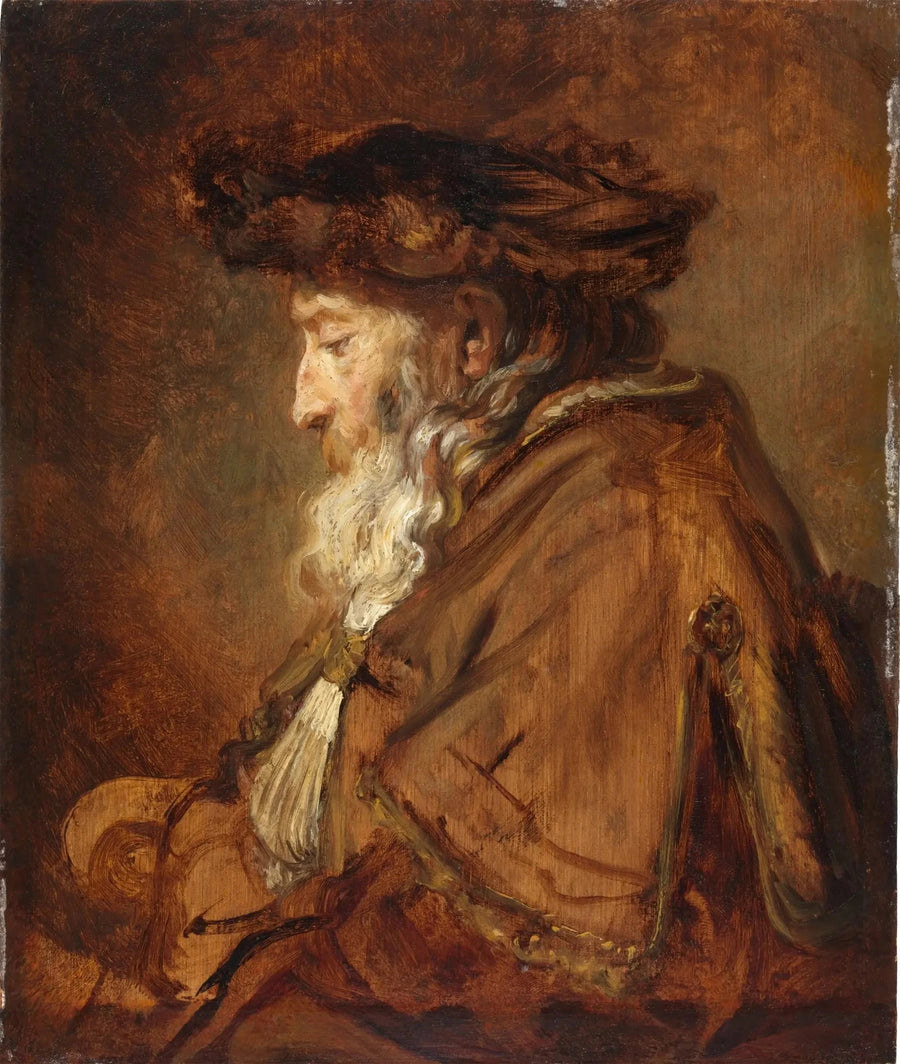 Gammal man - Rembrandt