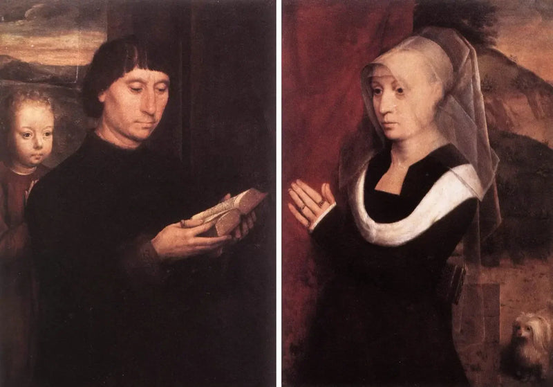 Porträtt av två donatorer - Hans Memling