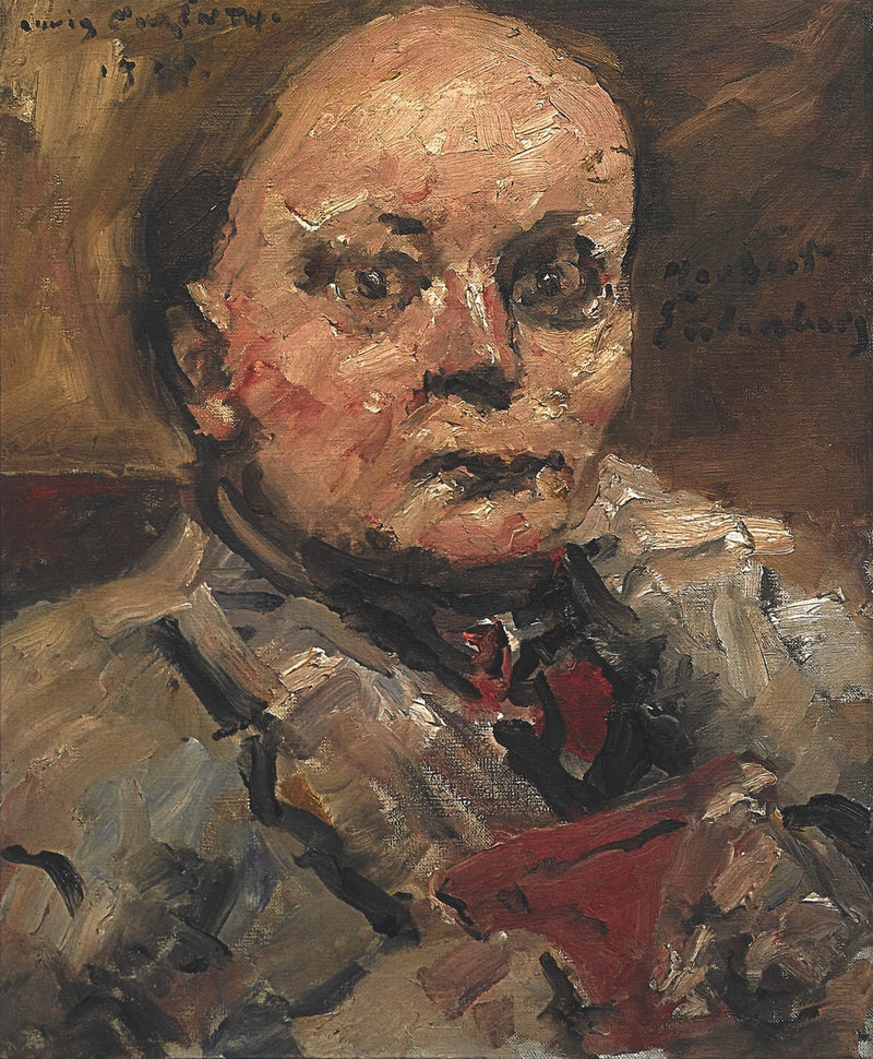 Porträt des Dichters Herbert Eulenberg - Lovis Corinth
