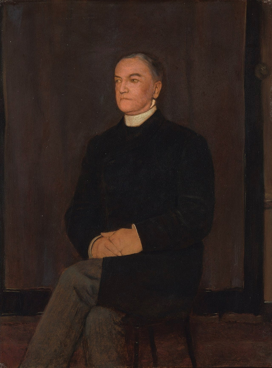 Porträtt av Augustinus Gerardus Hubertus van Rijckevorsel (1828 - Bois-le-Duc - 1891) - Fernand Khnopff