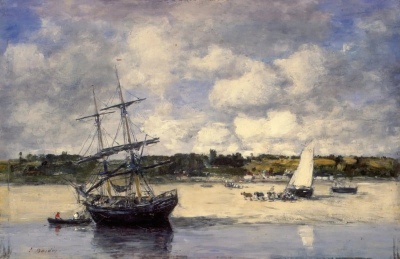 Portrieux - Lågvattenkusten - Eugène Boudin