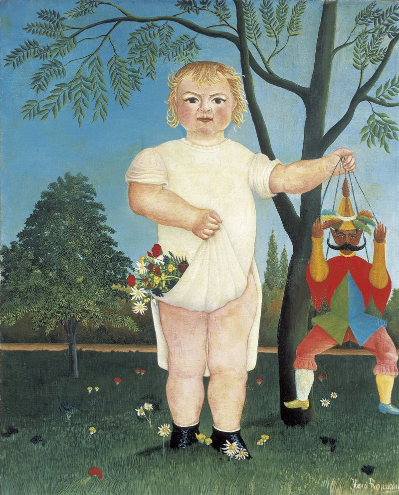 För att fira bebisen! - Henri Rousseau