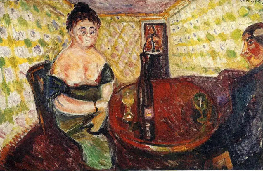 För de söta flickorna - Edvard Munch
