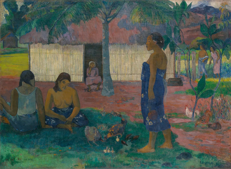 Varför är du arg? - Paul Gauguin