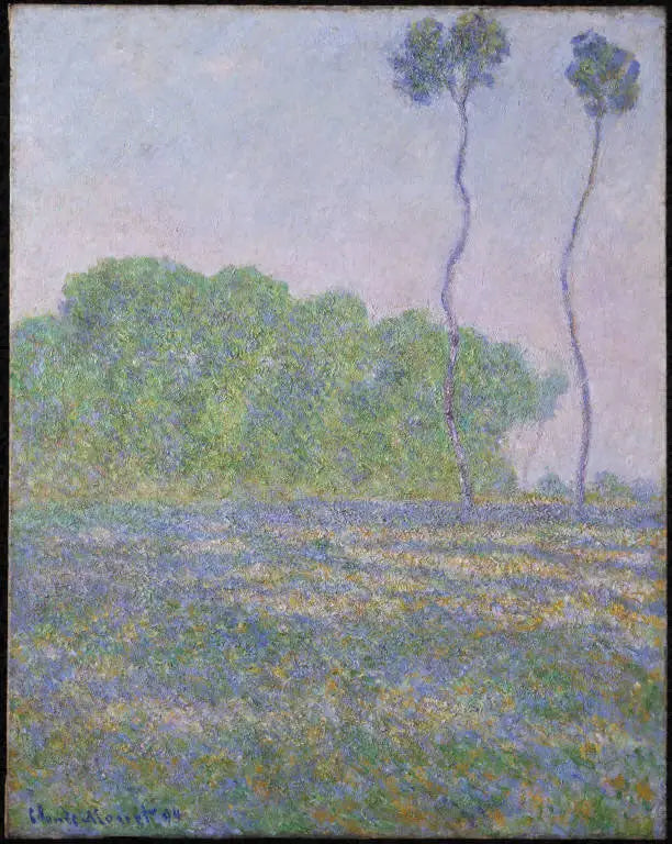 Äng i Giverny - Claude Monet