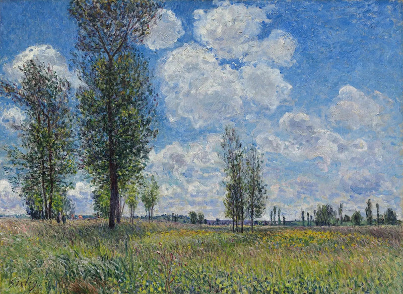 Veneux-Nadon äng - Alfred Sisley