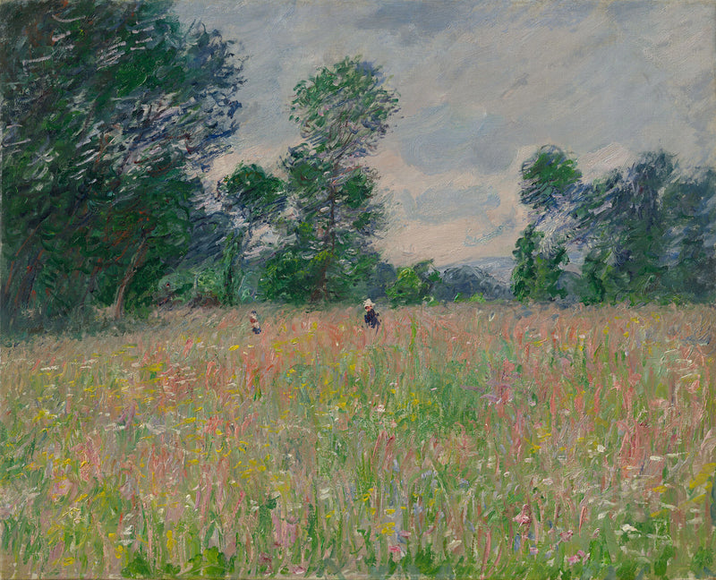Blomsteräng W996 - Claude Monet
