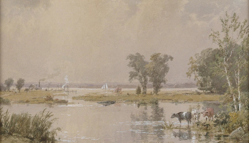 Hackensacks prärie - Jasper Francis Cropsey