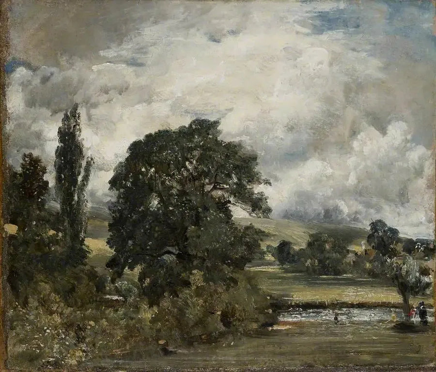 Våta präries nära Salisbury - John Constable