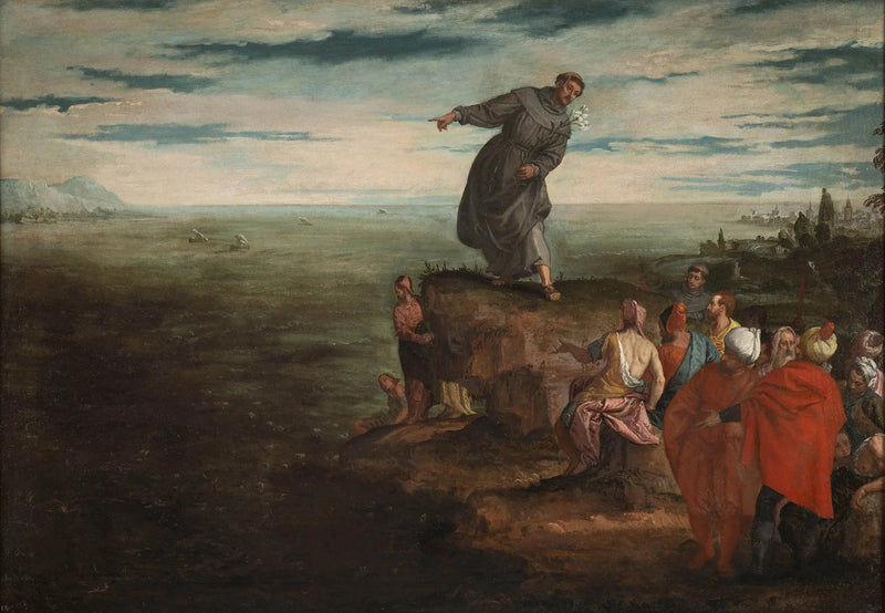 Sankt Antoni predikan - Paul Véronèse