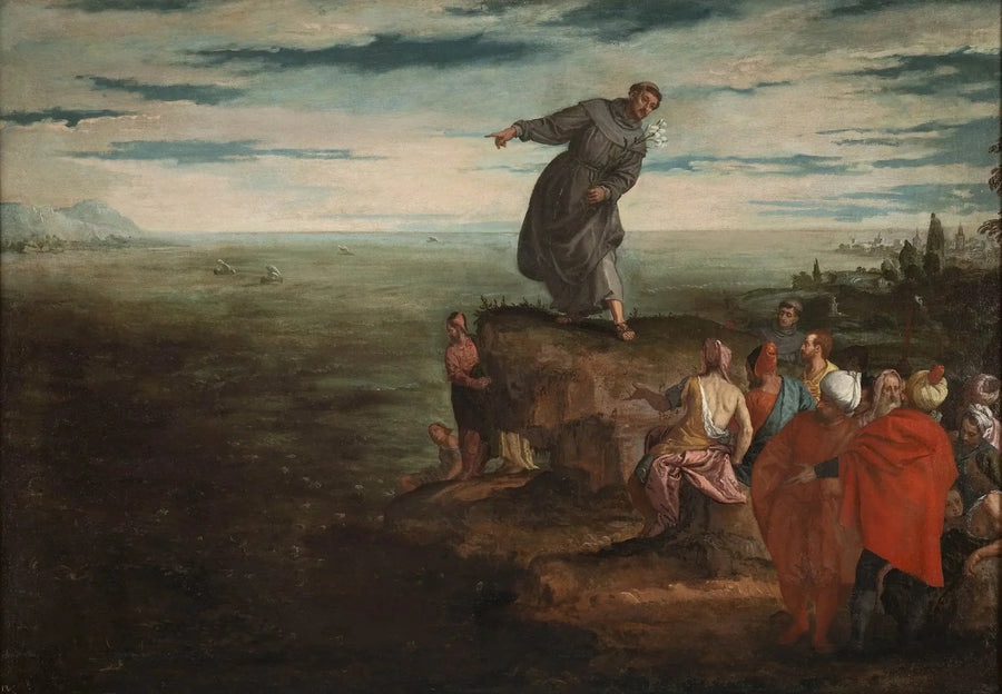 Sankt Antoni predikan - Paul Véronèse