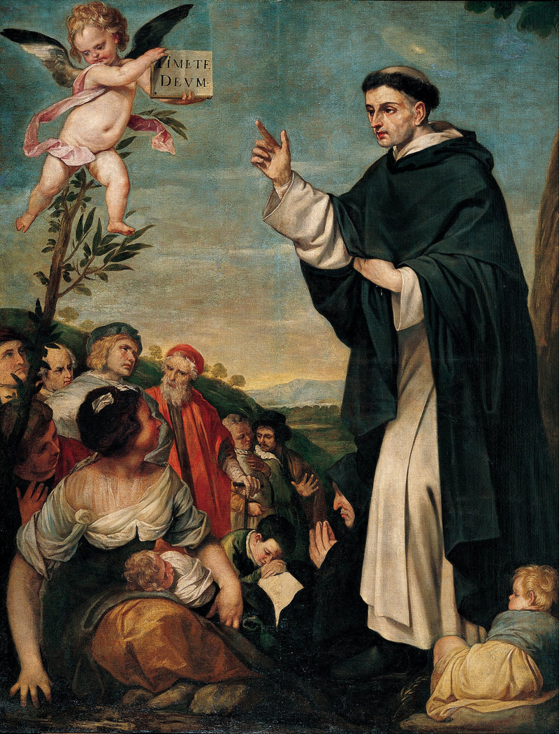 Predikan av Saint Vincent Ferrier - Alonso Cano