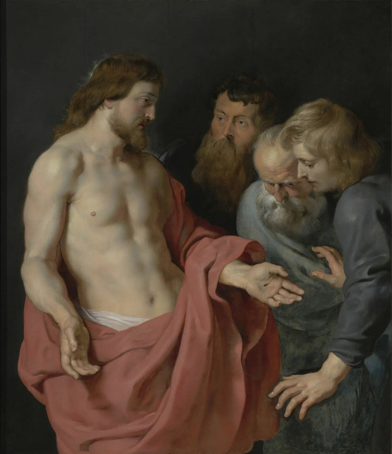 Första gången Kristus visar sig för apostlarna - Peter Paul Rubens