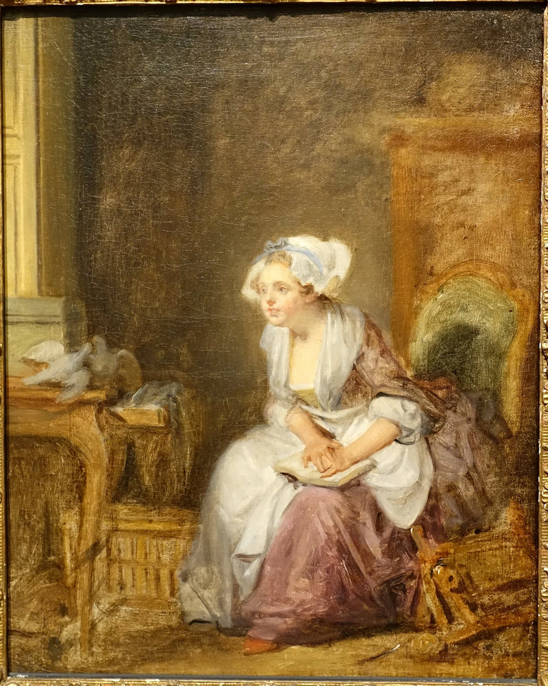 Första kärlekslektionen - Jean-Baptiste Greuze