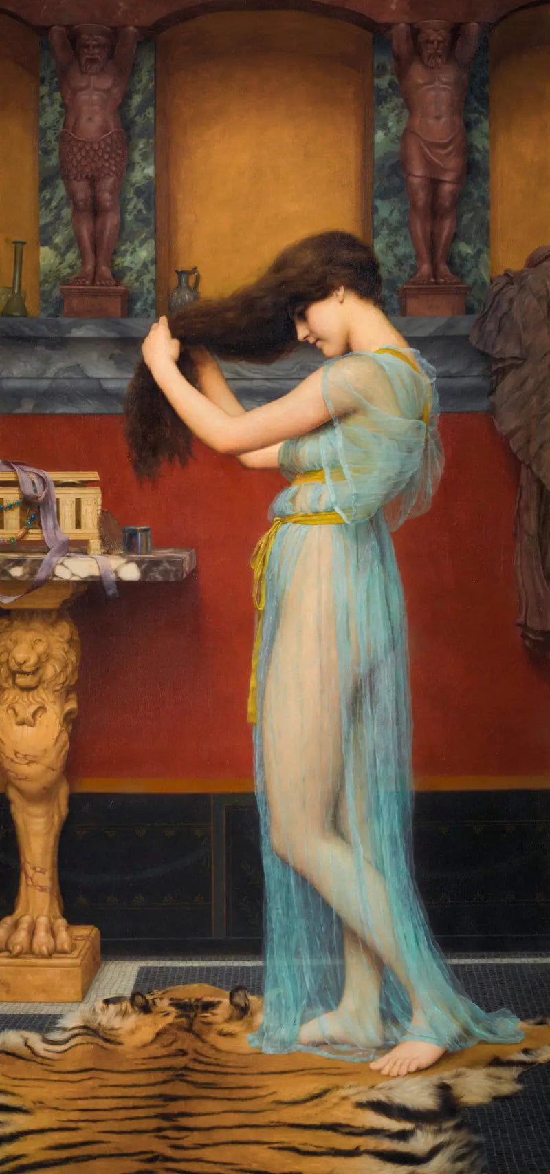 Badberedning - John William Godward