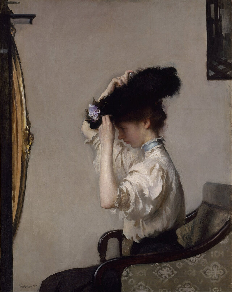 Förberedelse för morgonen - Edmund Charles Tarbell