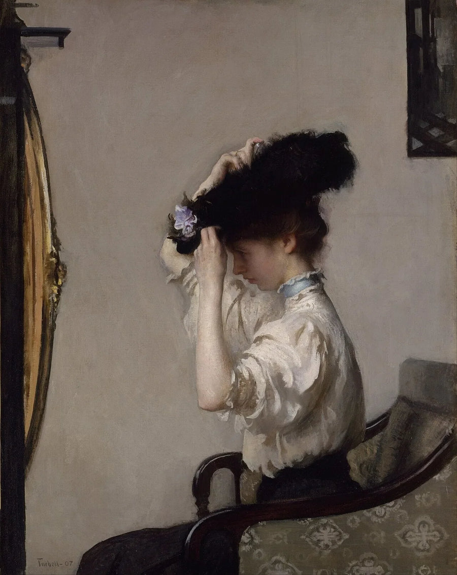 Förberedelse för morgonen - Edmund Charles Tarbell