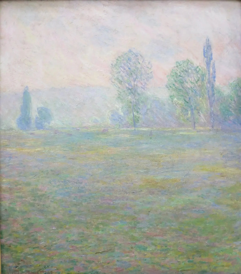 Ängar i Giverny - Claude Monet