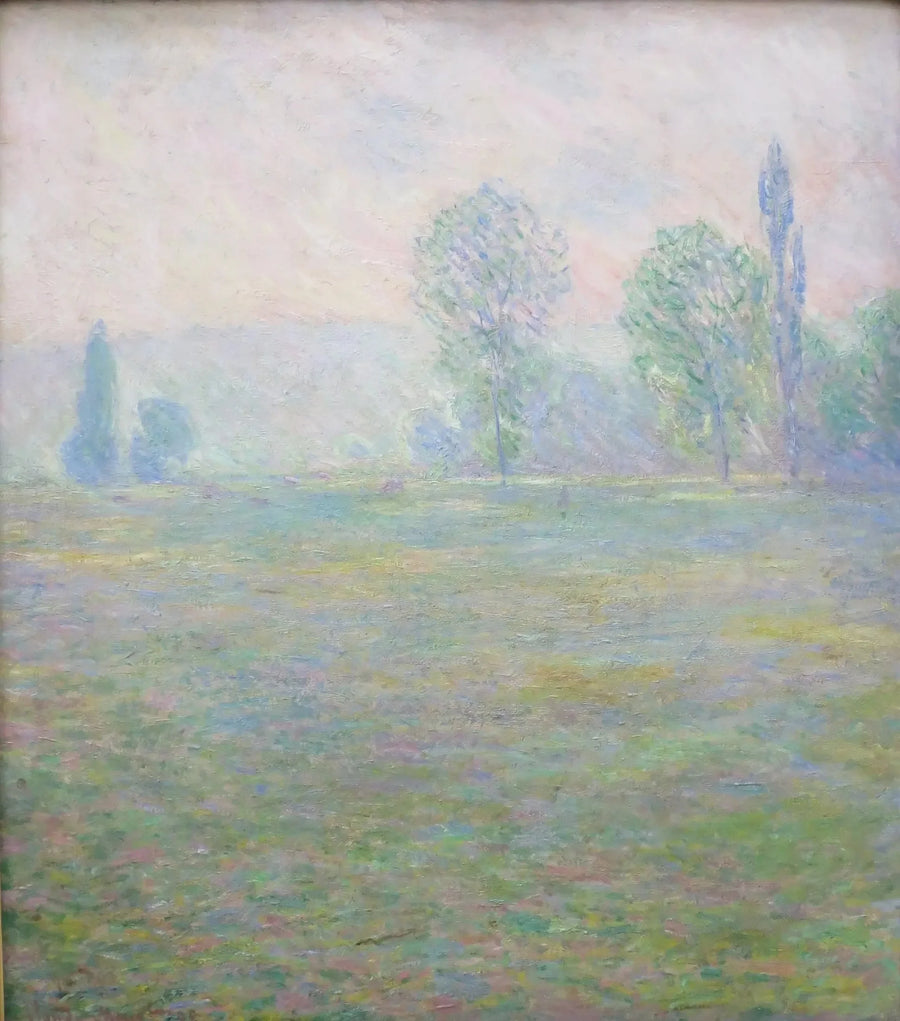 Ängar i Giverny - Claude Monet