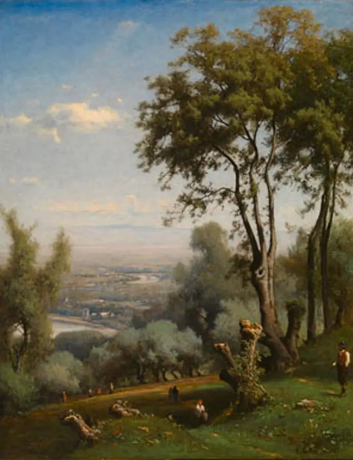 Nära Perugia, Italien - George Inness