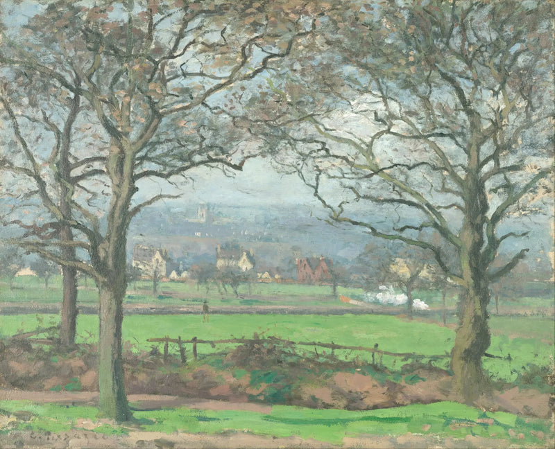 Nära Sydenham Hill - Camille Pissarro