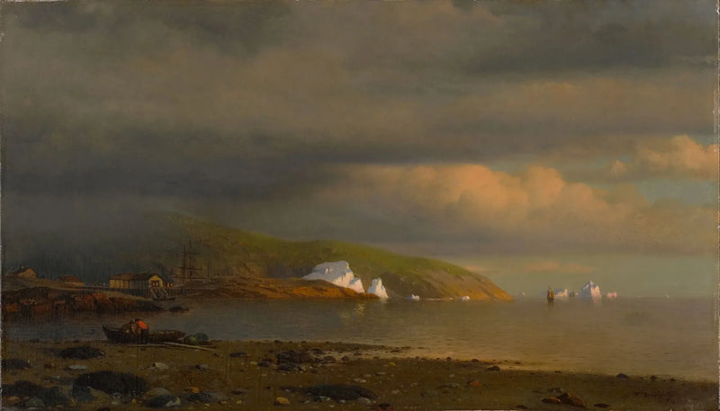 Nära Cape St. Johns, Labrador-kusten - William Bradford