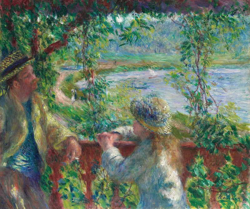 Nära sjön - Pierre-Auguste Renoir