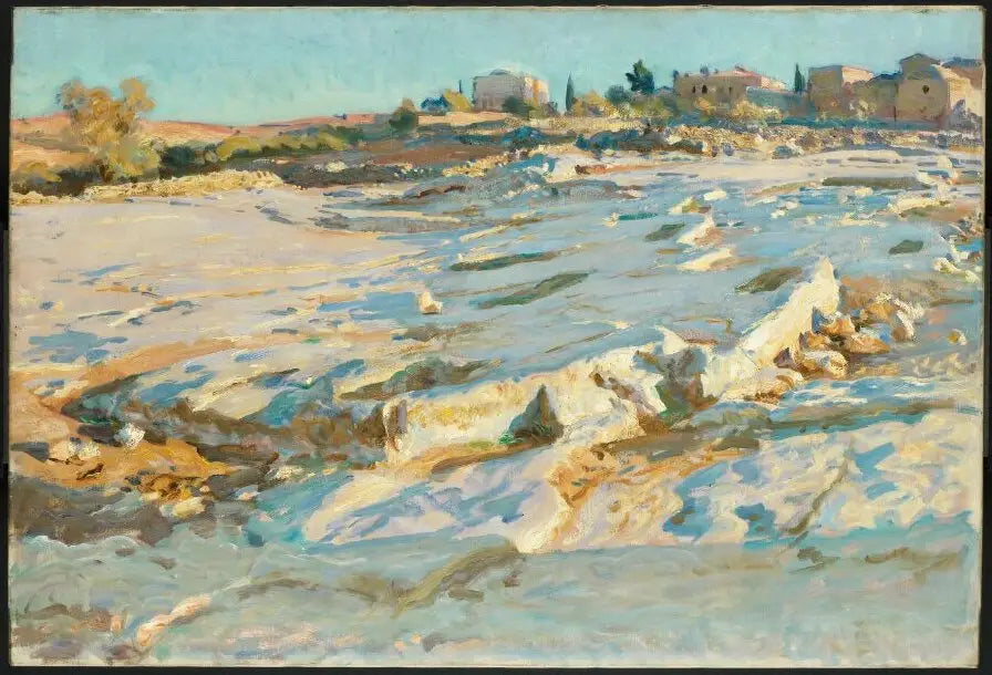 Nära Olivberget, Jerusalem - John Singer Sargent
