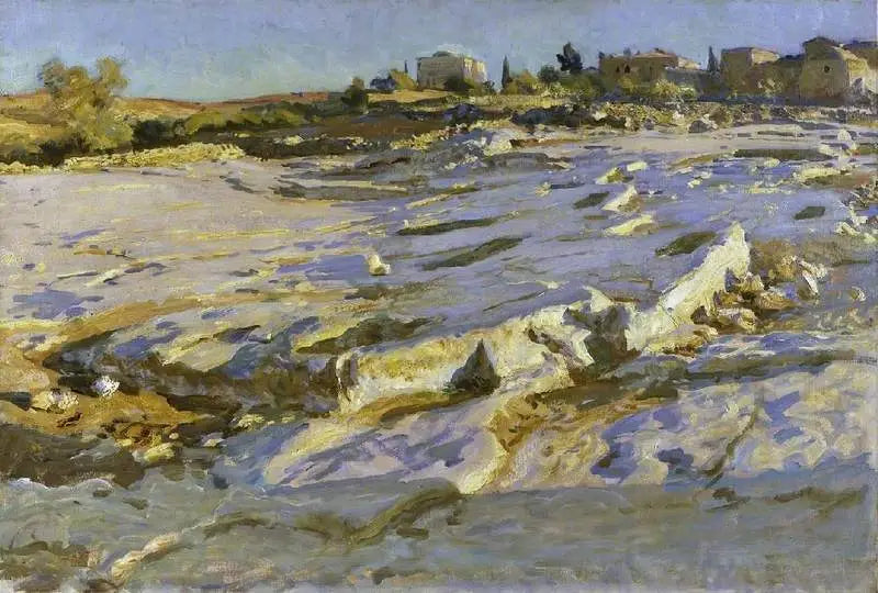Nära Olivberget, Jerusalem - John Singer Sargent