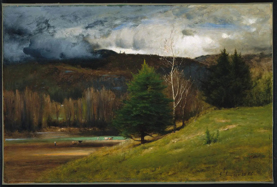 Nära byn Kearsarge - George Inness