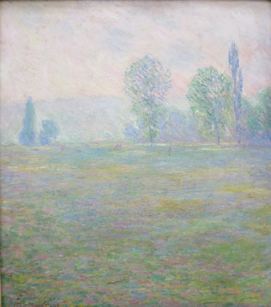Ängar i Giverny - Claude Monet