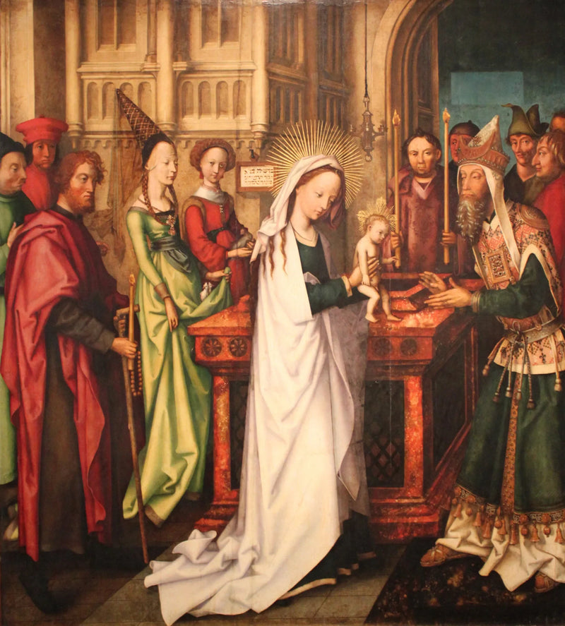 Presentation av Jesus i templet - Hans Holbein den äldre