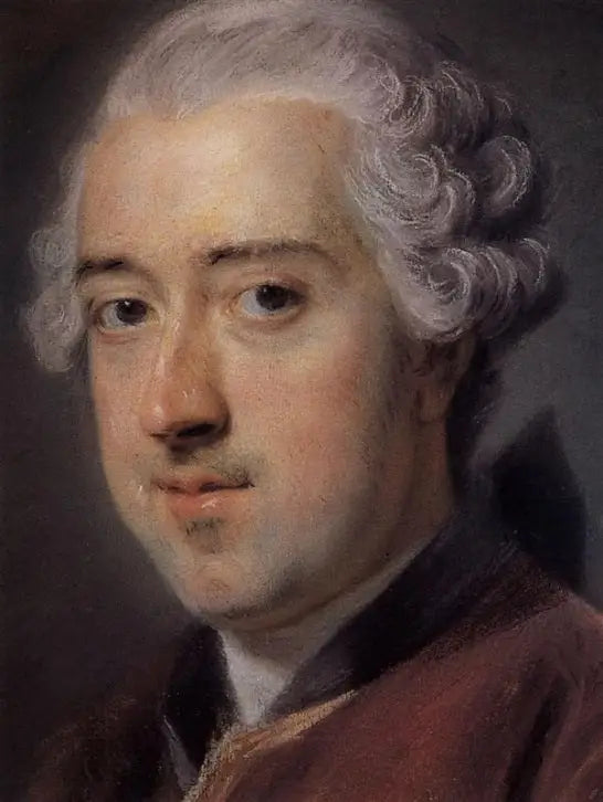 Prins Clément-Venceslas av Sachsen - Maurice-Quentin de La Tour