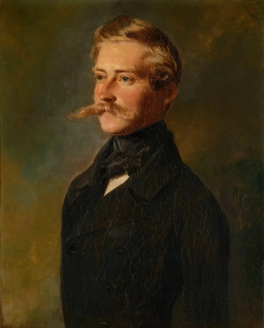 Prins Léopold av Saxe-Cobourg-Gotha (1824-1884) - Franz Xaver Winterhalter