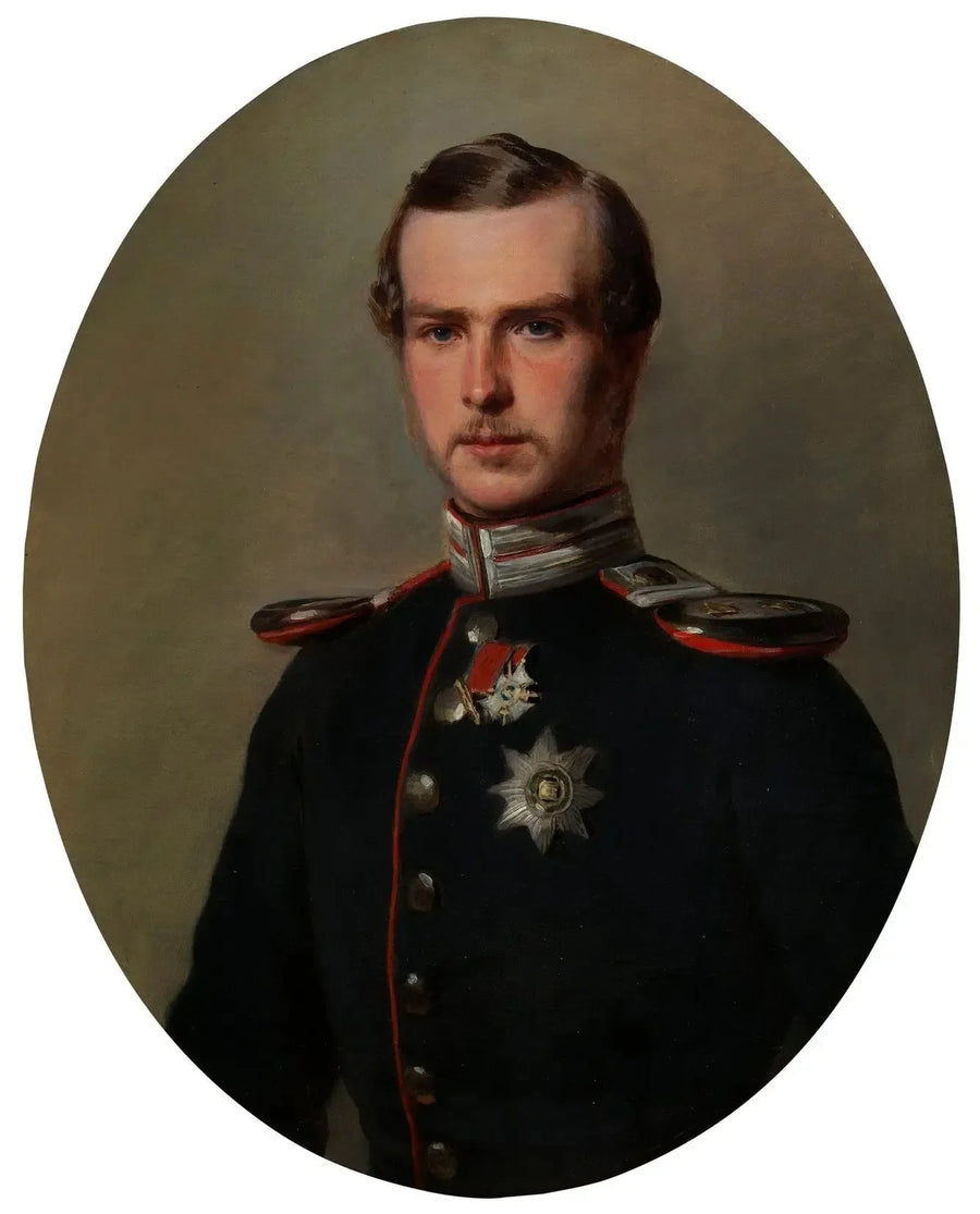 Prins Louis av Hesse, framtida storhertig Louis IV av Hesse (1837-1892) - Franz Xaver Winterhalter