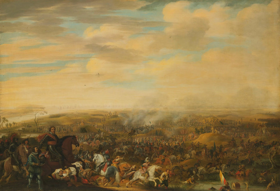 Le prince Maurits à la bataille de Nieuport, le 2 juillet 1600 - Paulus van Hillegaert