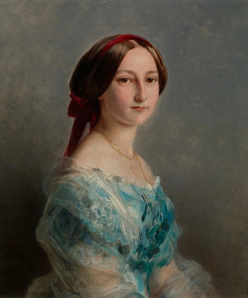 Prinsessa Adélaïde av Hohenlohe-Langenbourg (1835-1900) - Franz Xaver Winterhalter