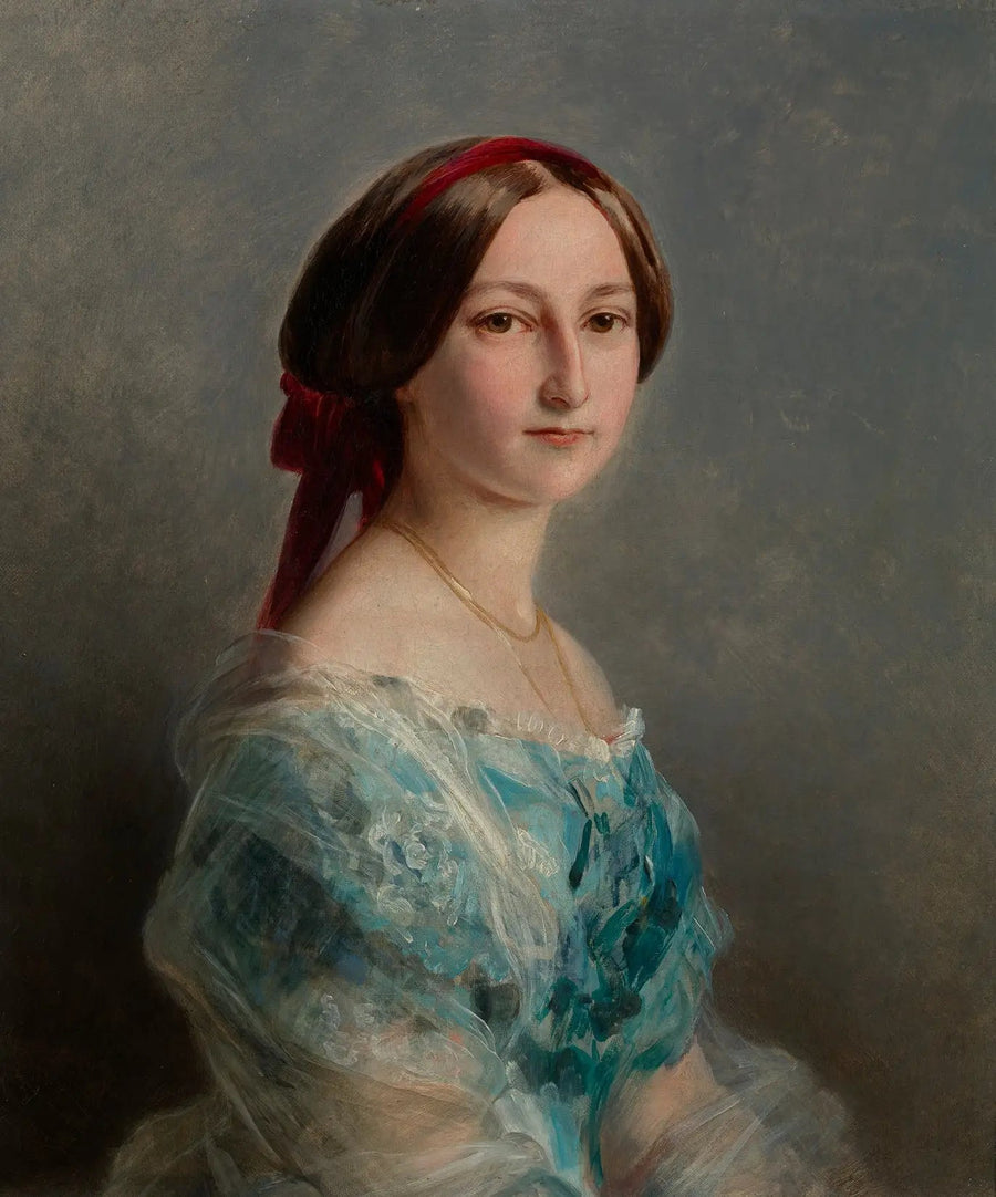 Prinsessa Adélaïde av Hohenlohe-Langenbourg (1835-1900) - Franz Xaver Winterhalter