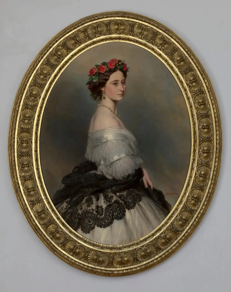 Prinsessan Alice (1843-1878), senare storhertiginna av Hessen - Franz Xaver Winterhalter