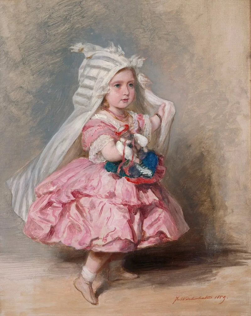 Prinsessa Béatrice (1857-1944), senare prinsessa Henri de Battenburg - Franz Xaver Winterhalter