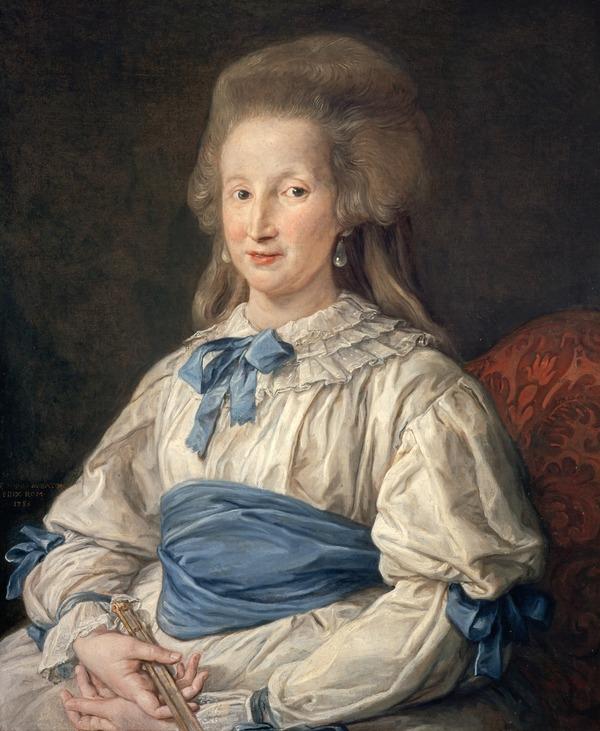Princesse Cecilia Mahony Giustiniani (1741 - 1789) - Pompeo Batoni - Alpha Reproduction