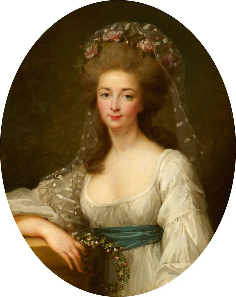 Prinsessan Elisabeth av Bourbon, prinsessa av Frankrike, « Madame Élisabeth » (1764-1794) - Élisabeth Vigée Le Brun